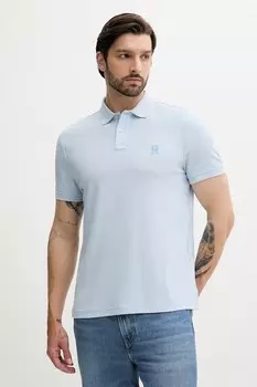 Хлопковая поло Tommy Hilfiger, синий