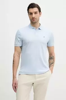 Хлопковая поло Tommy Hilfiger, синий