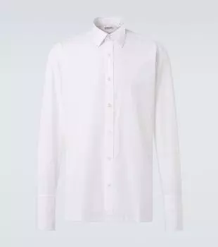 Хлопковая поплиновая рубашка Charvet, белый