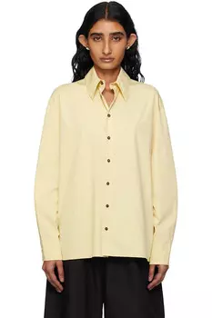 Хлопковая поплиновая рубашка с длинными рукавами оверсайз Bambou Roger Kwong, белый