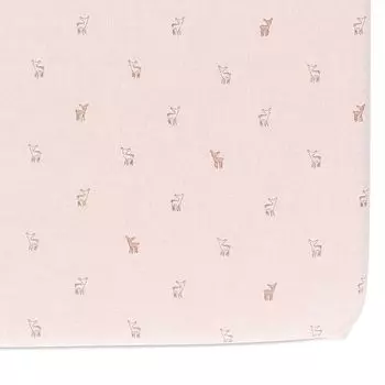 Хлопковая простыня для кроватки для птенцов Pehr, цвет Pink
