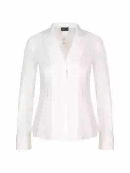 Хлопковая рубашка Akris, белый