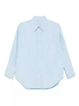 Хлопковая рубашка Alberto Biani, белый