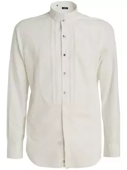 Хлопковая рубашка Alessandro Gherardi, белый