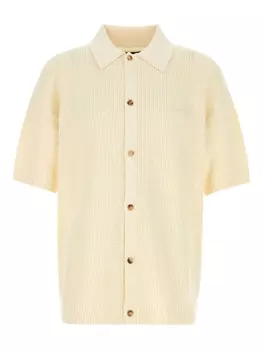 Хлопковая рубашка AMIRI, нейтральный