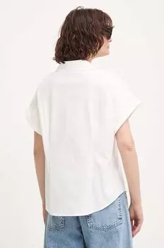 Хлопковая рубашка Answear Lab, белый