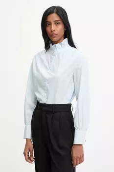 Хлопковая рубашка Answear.Lab, синий