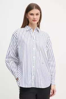 Хлопковая рубашка ARTEMISA Pepe Jeans, белый