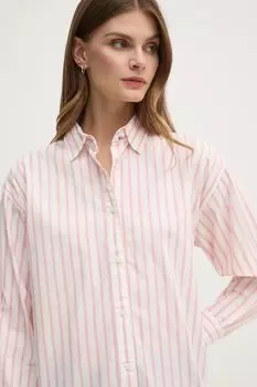 Хлопковая рубашка ARTEMISA Pepe Jeans, белый