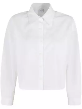 Хлопковая рубашка ASPESI, белый