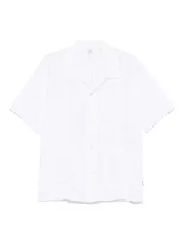 Хлопковая рубашка ASPESI, белый