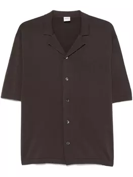 Хлопковая рубашка ASPESI, коричневый