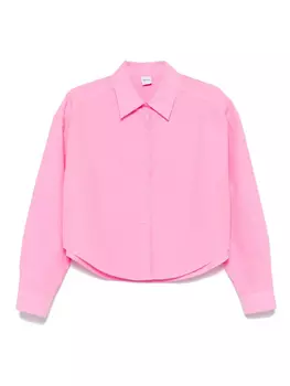 Хлопковая рубашка ASPESI, розовый