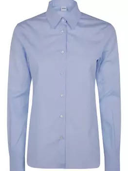 Хлопковая рубашка ASPESI, синий