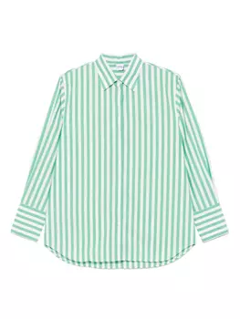 Хлопковая рубашка ASPESI, зеленый