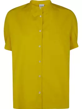 Хлопковая рубашка ASPESI, желтый