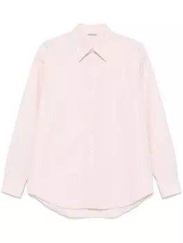Хлопковая рубашка Auralee, розовый