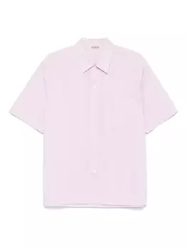 Хлопковая рубашка Auralee, розовый