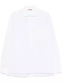 Хлопковая рубашка Barena, белый