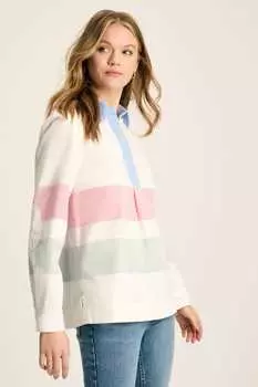 Хлопковая рубашка Brinley Joules, белый