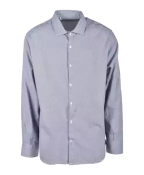 Хлопковая рубашка Brooksfield, синий