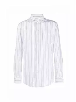 Хлопковая рубашка Brunello Cucinelli