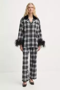 Хлопковая рубашка Calvin Klein Jeans, бежевый