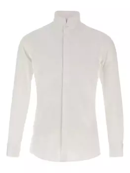 Хлопковая рубашка Carlo Pignatelli, белый