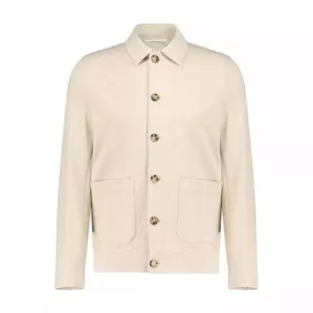 Хлопковая рубашка Circolo 1901, бежевый