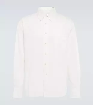 Хлопковая рубашка Commas, белый