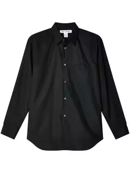 Хлопковая рубашка Comme Des Garons Shirt, черный
