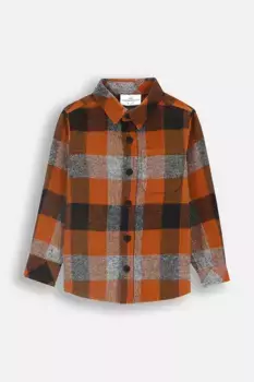 Хлопковая рубашка для детей Coccodrillo, желтый