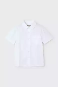 Хлопковая рубашка для детей Mayoral, белый