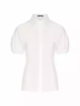 Хлопковая рубашка Dolce&Gabbana, белый