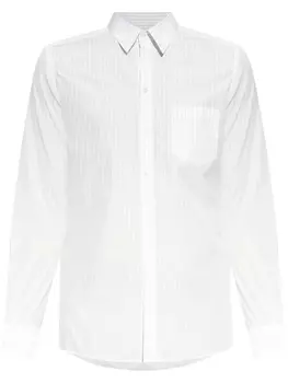 Хлопковая рубашка Dolce & Gabbana, белый