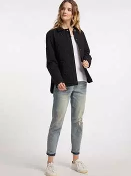 Хлопковая рубашка Dreimaster, черный