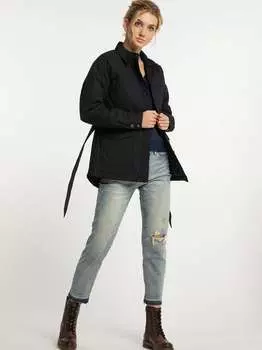 Хлопковая рубашка Dreimaster, черный