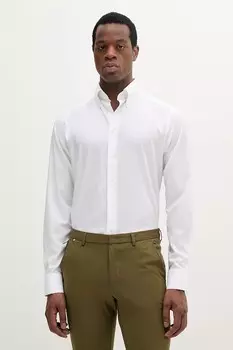 Хлопковая рубашка Eton, белый