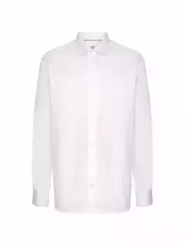Хлопковая рубашка Eton, белый