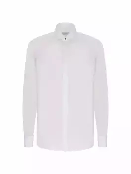 Хлопковая рубашка Eton, белый