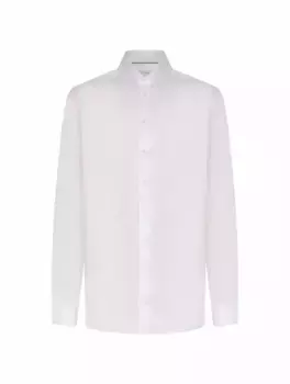 Хлопковая рубашка Eton, белый