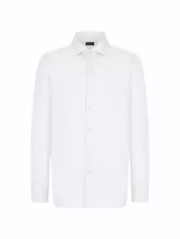 Хлопковая рубашка Finamore, белый