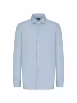 Хлопковая рубашка Finamore, синий