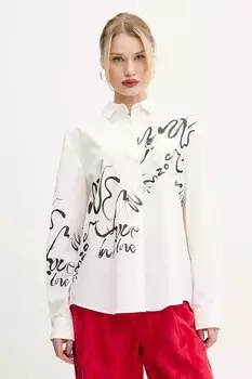 Хлопковая рубашка HERA Desigual, белый