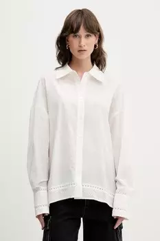 Хлопковая рубашка Iro, бежевый