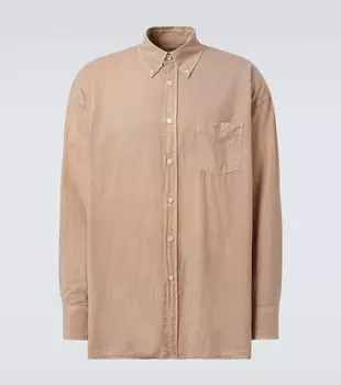 Хлопковая рубашка из вуали Borrowed Our Legacy, Pink Voile