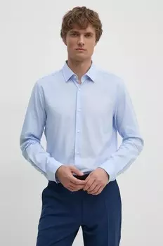 Хлопковая рубашка Joop!, синий