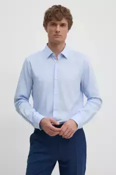 Хлопковая рубашка Joop!, синий