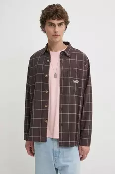 Хлопковая рубашка Kaotiko, коричневый