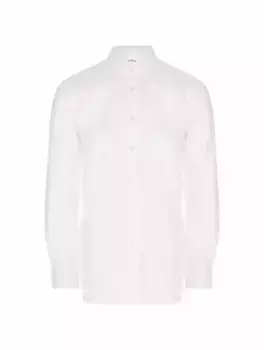 Хлопковая рубашка Kiton, белый